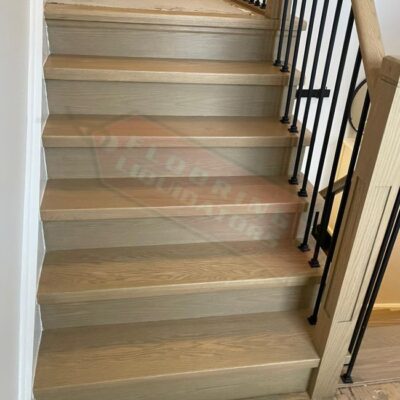custom solid oak stairs