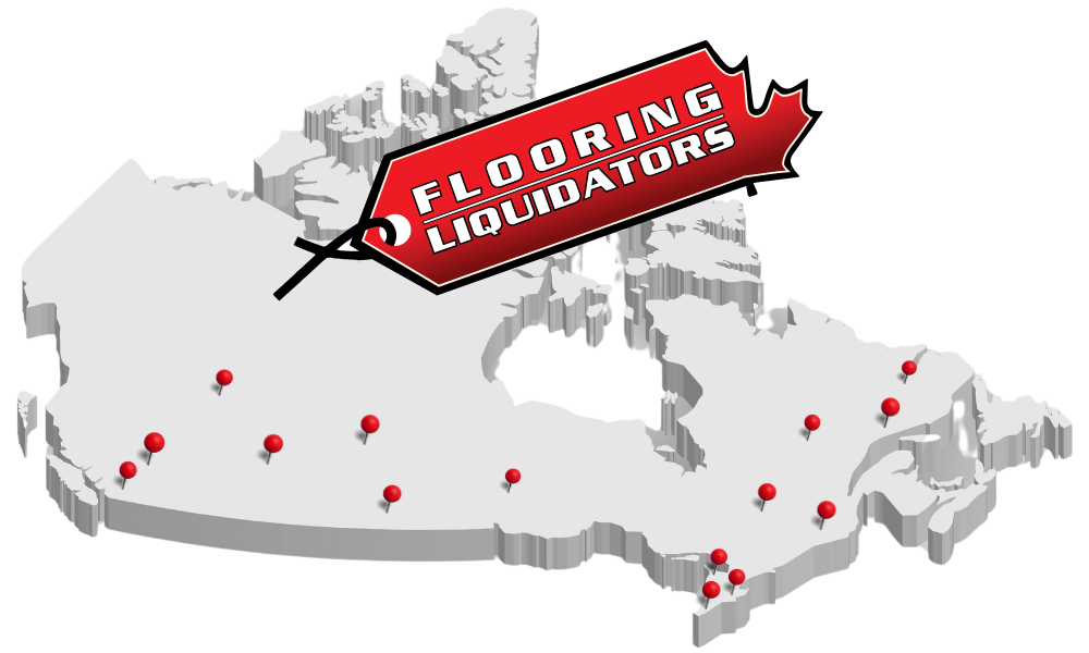 flooring liquidators map