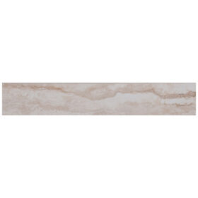 bernini bianco pietra porcelain 3x18 bullnose polished