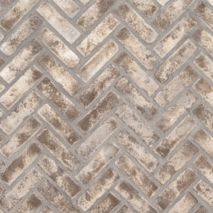 doverton gray clay brick herringbone variations