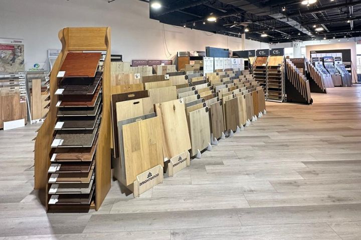 flooring store showroom