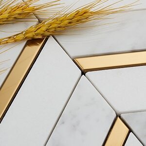 Aerial White and Carrara