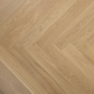 European Oak 5 Herringbone Collection Clear